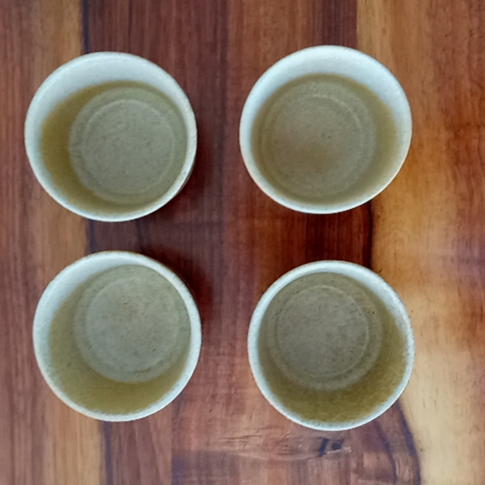 Vintage MCM Pottery Craft USA Stoneware Pottery 5-Pc. Tea Set 1970s - Picture 6 of 9